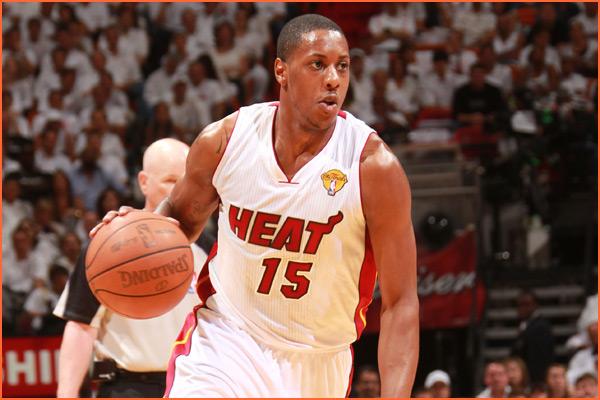 HeatNationCP's tweet image. INJURY UPDATE: Mario Chalmers began taking shots on Tuesday, just 5 days after his knee surgery.