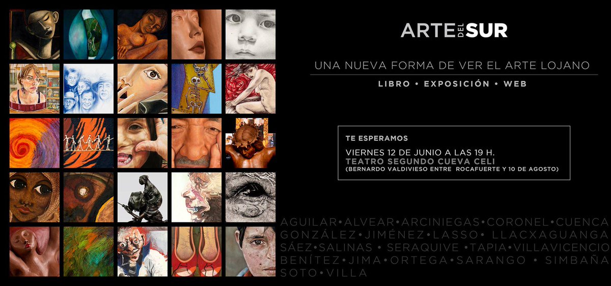 ARTE-SUR #Loja 12 de junio todos invitados