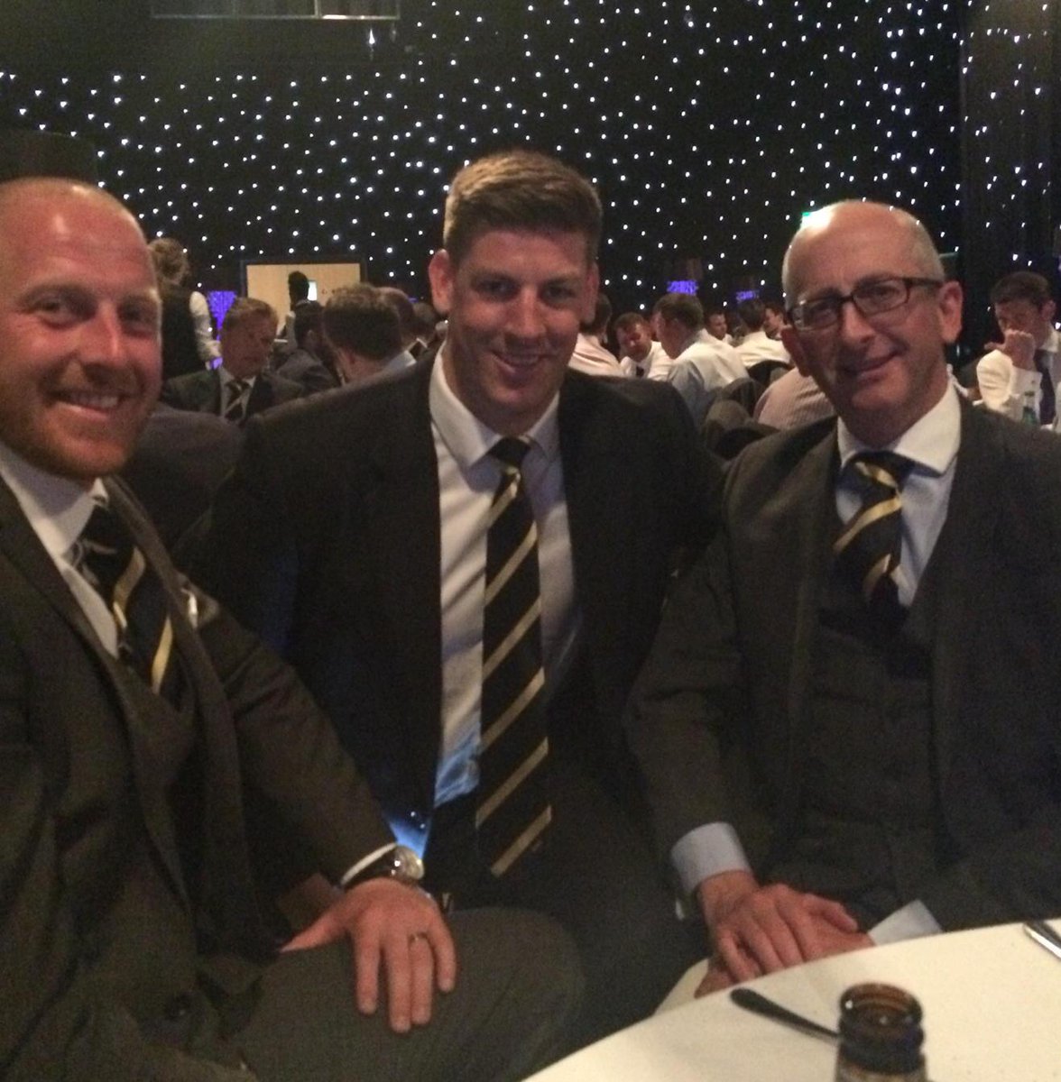 Our <a href="/CAllenBlacks/">Chris Allen</a>, Andy Boyde and @GaleyLad at the <a href="/RichPyrah2015/">Rich Pyrah Benefit</a> Gala Dinner tonight #NoPyrahNoParty
