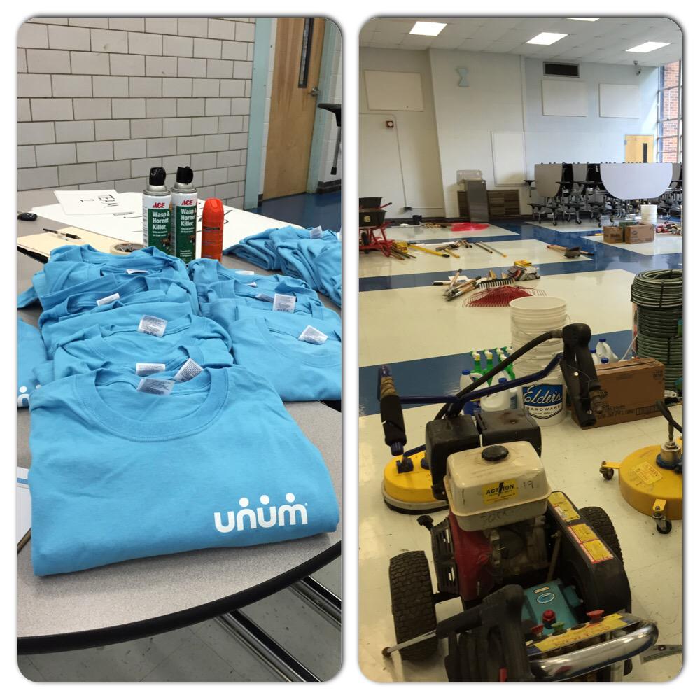 JeanaLeeCHA's tweet photo. Getting ready for our Day of Caring project tomorrow @BHSPanthers! Are you ready volunteers? #unumcares #ihelpcha http://t.co/AoTWOSAMsH
