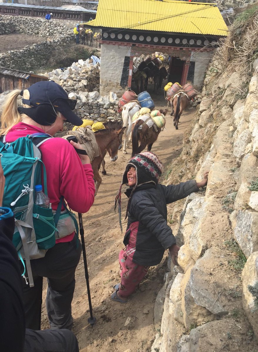 "Chocolate?? Chocolate? Sweeties? SWEETIES??" #Everest