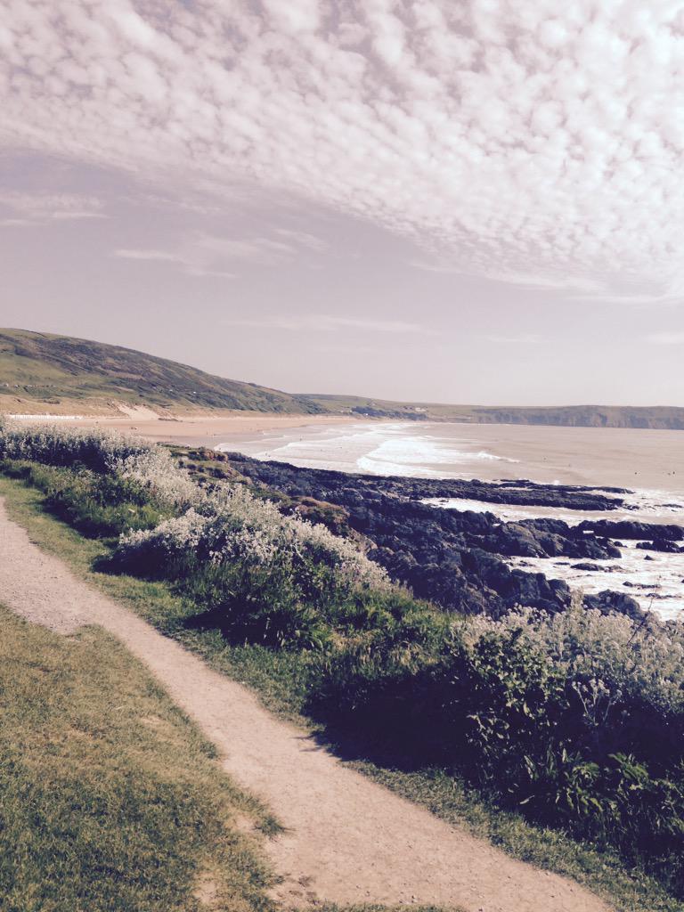 Fancy camping here..? #Woolacombe#Barricane#LivingTheDream