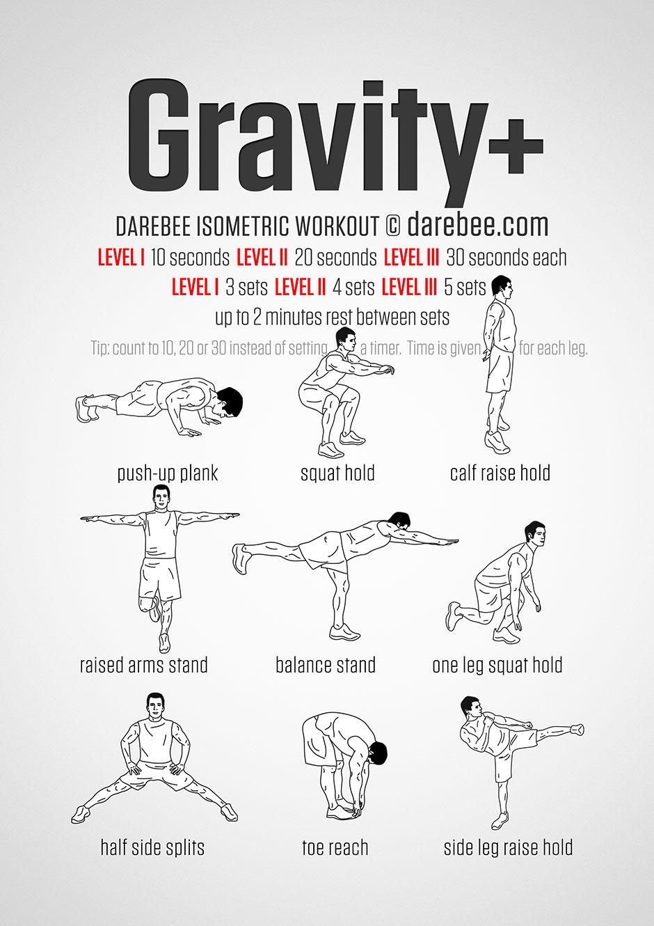 DAREBEE on Twitter: "Gravity + Workout http://t.co/iG7VkKSPG2