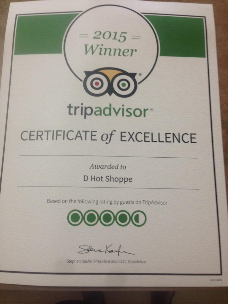 So happy for this unexpected surprise in the mail today!!!! D Hot Shoppe staff rocks.... Job well deserved