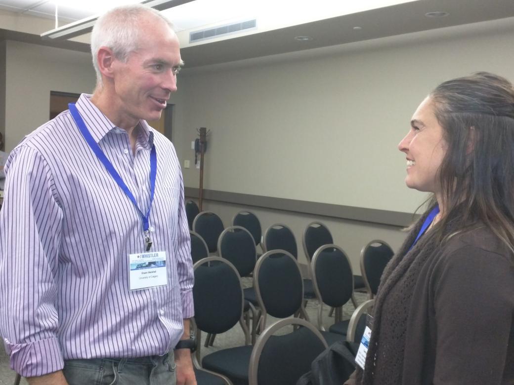 MuketyMuk's tweet image. Dr. Shawn #Marshal and Gaby #Ibarguchi at #CMOS2015 Great Talks !!