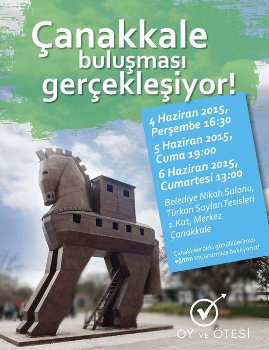 Oy ve Ötesi Buluşması. Detaylı bilgi: goo.gl/IBGXLo