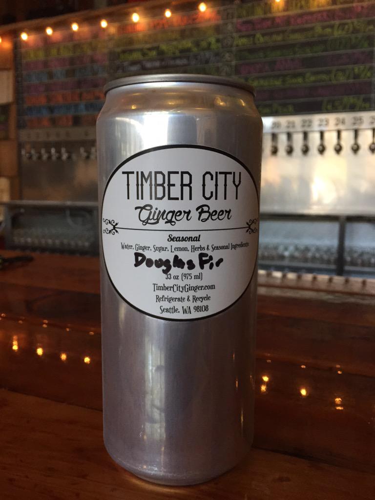 SchillingHouse's tweet image. In the mood for something non-alcoholic? We carry @TimberGinger beer! We have original and Douglas Fir in 33oz cans.