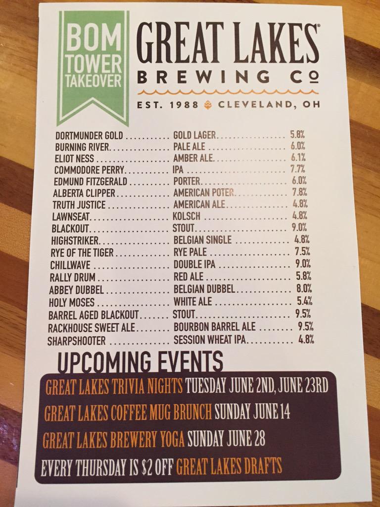 GLBCinPitt's tweet photo. @Houghspgh with #16drafts and $2 off Thursday's=try em all and save $32! #barrelaged #holymoses #craftbeerpgh http://t.co/zPcF4mza1u