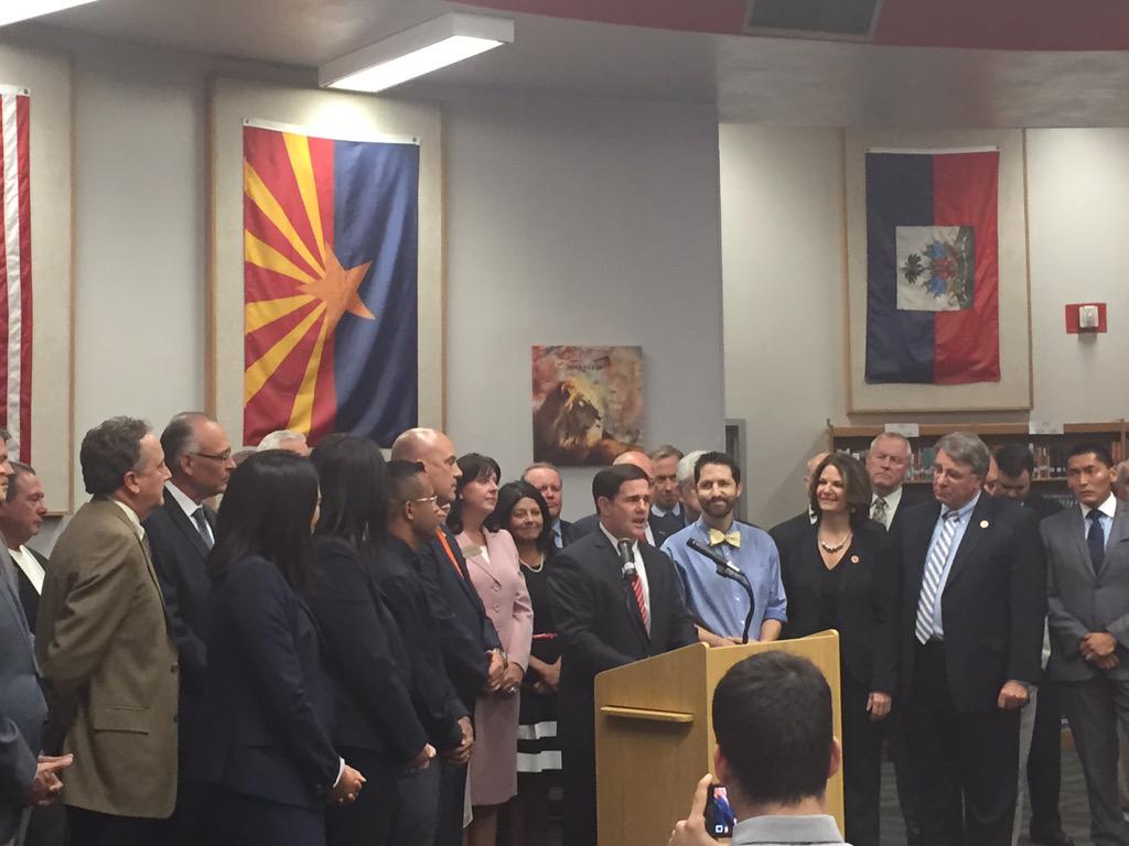 dbseiden's tweet image. .@dougducey on increasing education funding from the state lands "It's our money, for our kids" #AZFuture