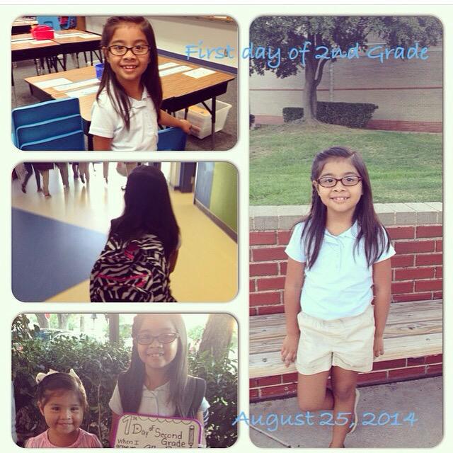 ZVeroGovea's tweet image. #TBT #FirstDayOf2ndGrade 👧🏻💞✏️📚I cannot believe this year has flew by so fast! My baby growing to fast! 😁🙈