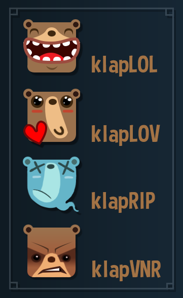 Klapstok's tweet photo. Retrouves les nouvelles emotes toutes chaudes et poilues sur le tchat de la tanière ! (encore deux à venir) http://t.co/WSfwOExc7P