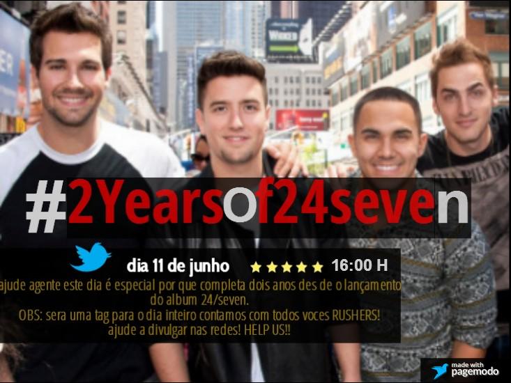 jjuniorsquadros's tweet photo. dia 11 de junho 2 anos do album 24/seven  #ReturnBigTimeRush #BigTimeRush #BigTimeThrowback #BigTimeReunion http://t.co/SoeSljdo47