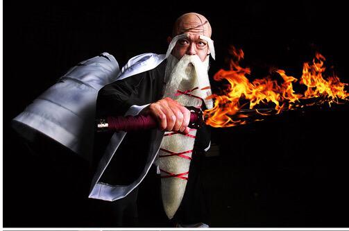 さちころ Bleachの山本元柳斎重国をやってきました この写真を撮っていただいた ケータロウさんがかっこよくレタッチしてくださいました O 撮影 ケータロウさん K Tarou Mt Http T Co Efx2zfyeiw