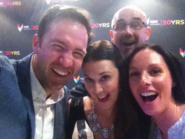 edjackman's tweet photo. Hey..hey! Congrats, sis!! :) @amanda_jackman: Winning! #virtuoso15 #stjoesephs #tmd #communicationawards http://t.co/aEmI755sx6