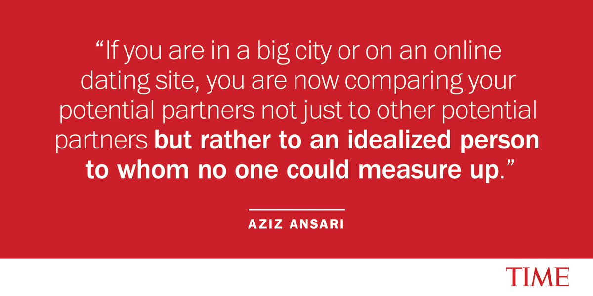 TIME's tweet photo. Aziz Ansari: Everything you thought you knew about love is wrong http://t.co/F17YPdOBja http://t.co/bo2qZJMq97