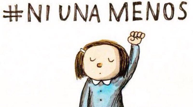 J_MartinezRubio's tweet photo. NI UNA MENOS. http://t.co/IorLABtmGd