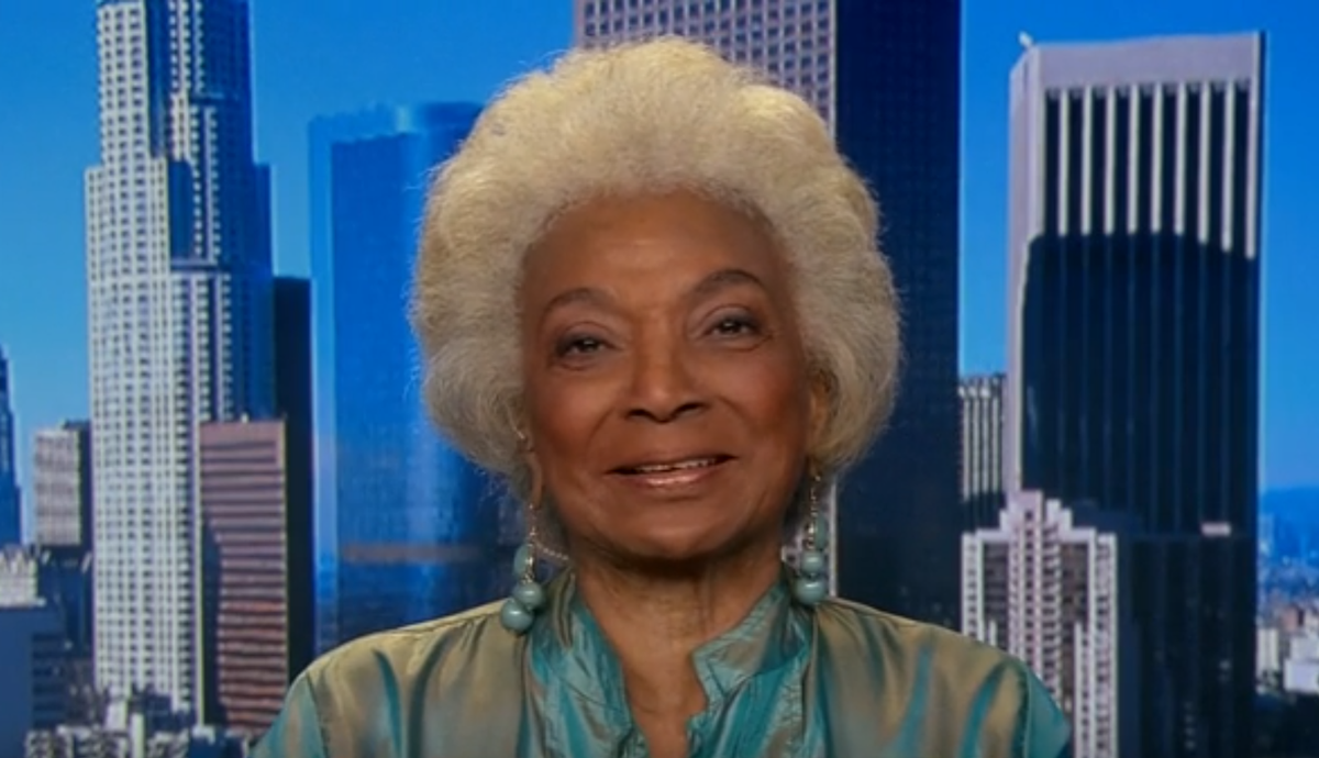 CNN's tweet photo. Nichelle Nichols, who played Lt. Uhura on @StarTrek, has reportedly suffered a mild stroke. http://t.co/kjLpXLW5Yi http://t.co/tB9NfqPDli