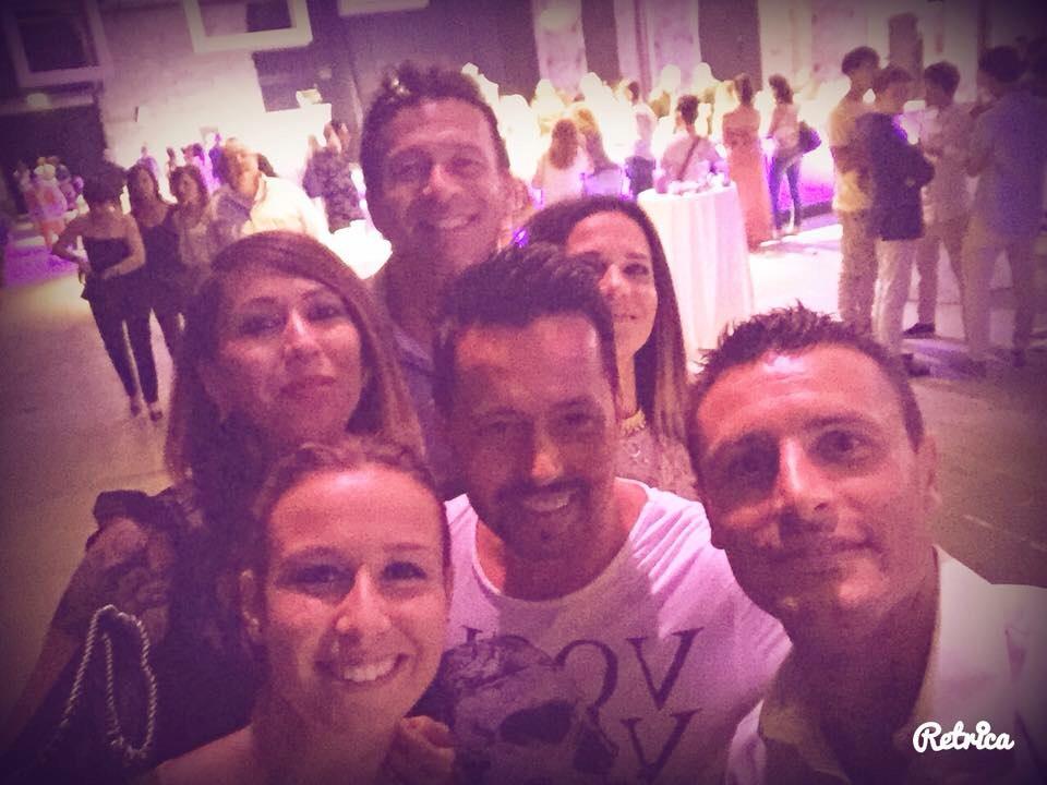 DBitorzoli's tweet photo. ... E anche @ManuelPasqual al #violaparty per @DynamoCamp http://t.co/xPDtmAXweq