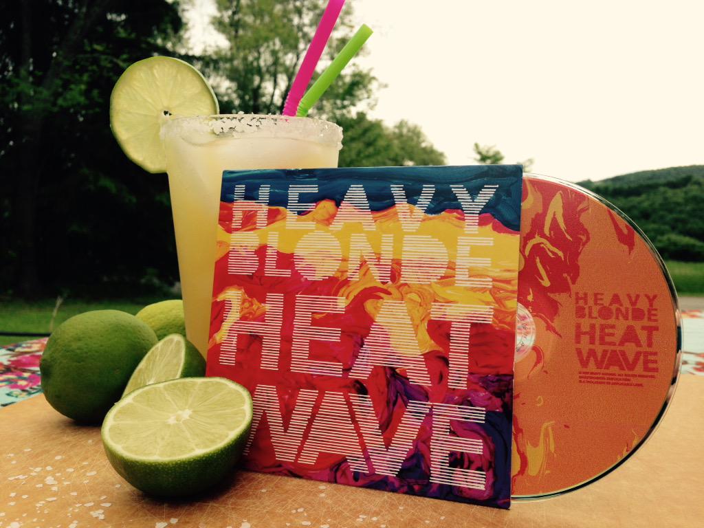THIS JUST IN... If you buy a copy of HEATWAVE at our release show tomorrow night, Heavy Blonde buys you a margarita!!