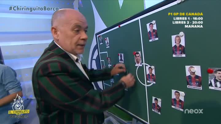 elchiringuitotv's tweet photo. .@alfredoduro1 EXPLICA la importancia de la baja de Chiellini en #ChiringuitoBarça ¡Vente a @TDTNeox! http://t.co/Og8WAM7UHN