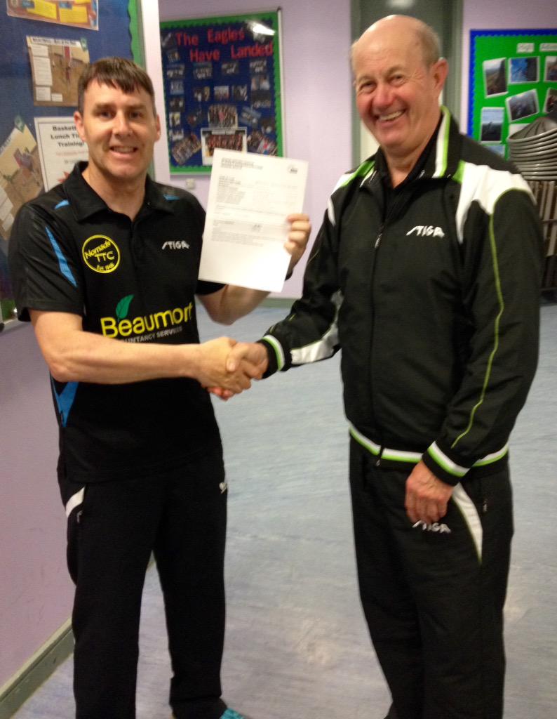 Club captain Mark Walpole is the first squad member to sign up for the new BL campaign! Up the Nomads! #nomadsttc1948