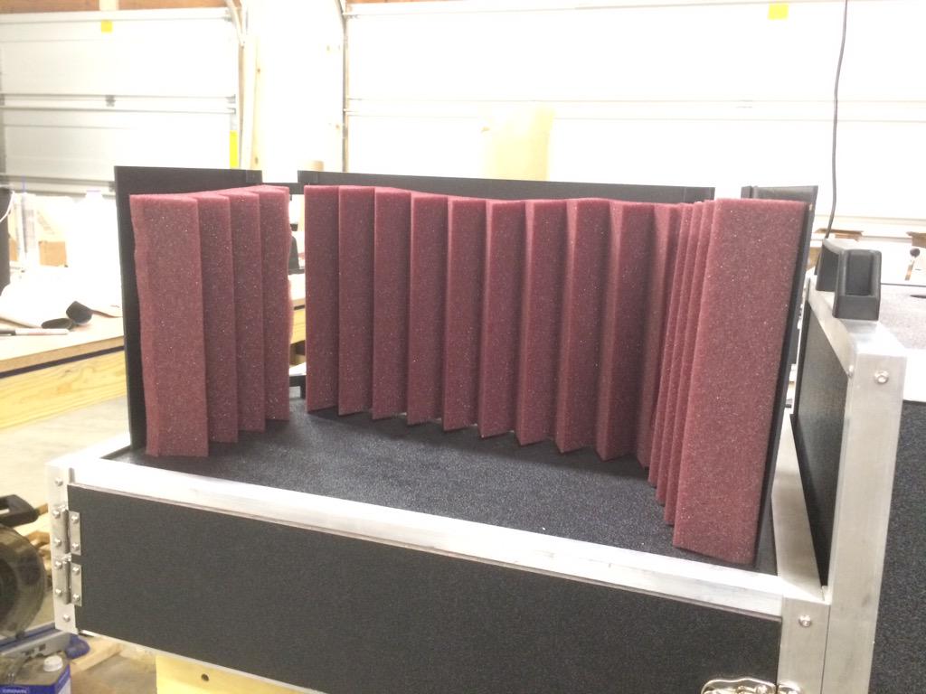 FluidFuture's tweet photo. Working on the new sound booth module http://t.co/yfAMuwfCn7