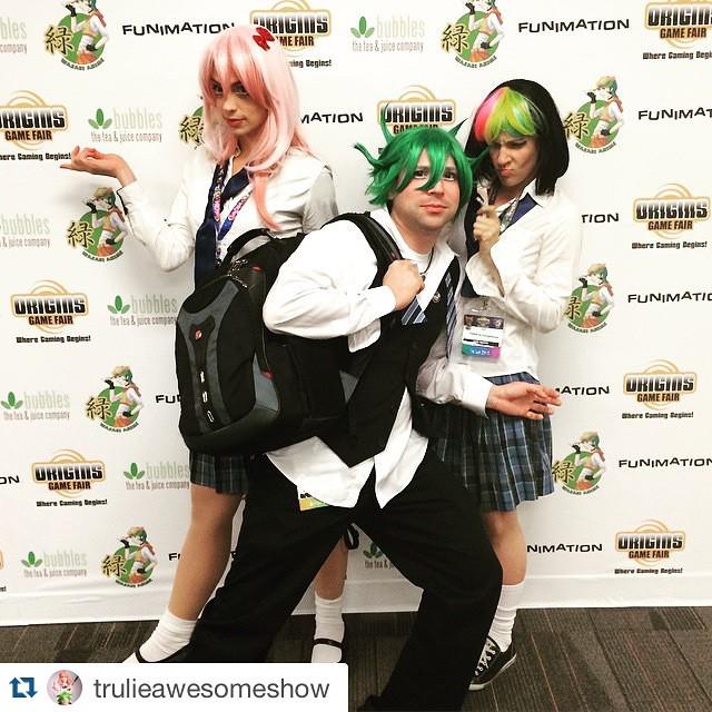 GreenMustardEnt's tweet image. via @WasabiAnime: #Repost @trulieawesomeshow with @repostapp.
・・・
#trulieawesomeshow #origins2015 #wasabientertainm…