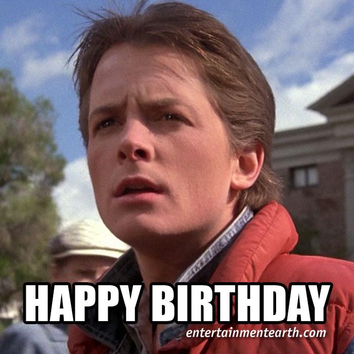 Happy 54th Birthday to Michael J. Fox of  Shop Collectibles:  