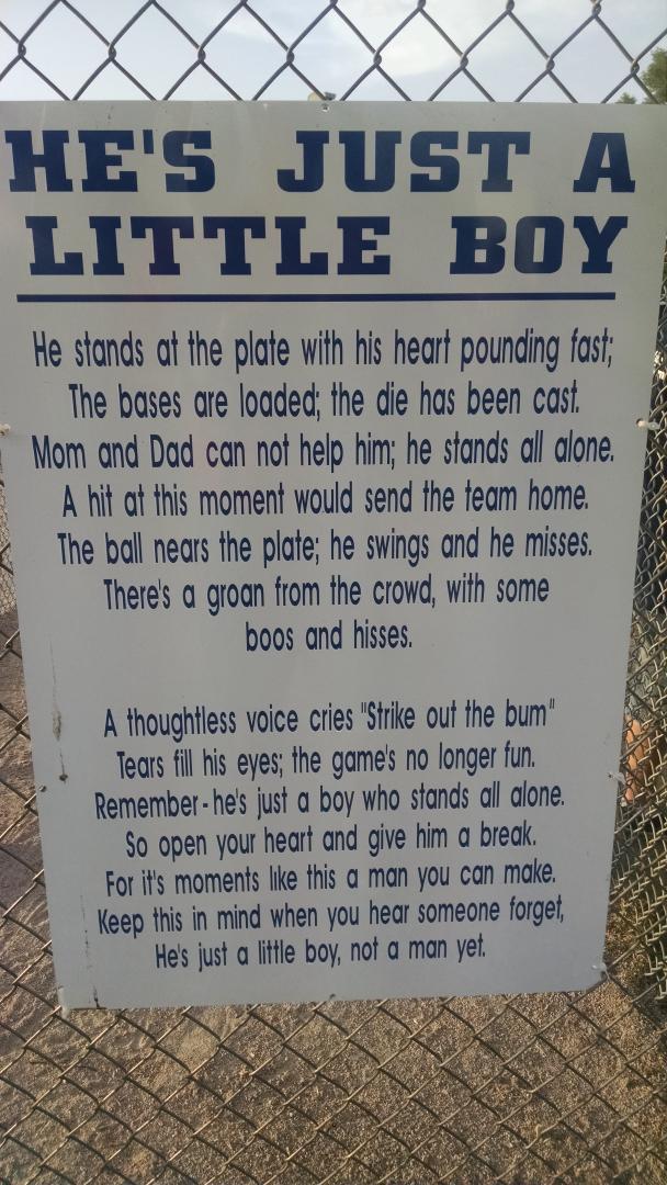mkuk1968's tweet photo. @PositiveCoachUS  Posted at youth baseball field in Ashkum,  IL. http://t.co/P14NjLfi0G