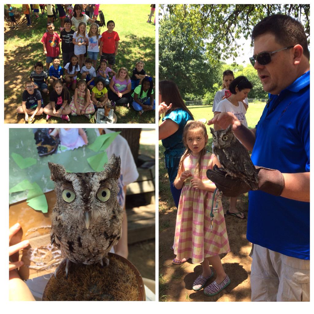 Birds of prey presented by Mr. Nicolle to second grade#ican@mcnair