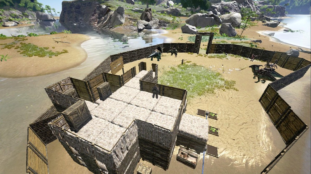 ark on twitter volkankiziltas they re most likely using fence