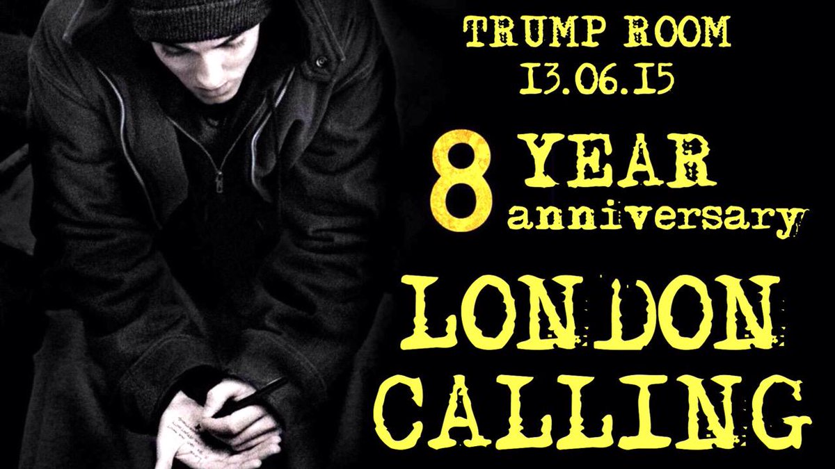 <a href="/Aron_T/">Aron T</a> 8 years of MUSIC! Our Anniv. <a href="/TrumpRoom/">古瀬　諒平</a>! Get on the Guest List Now...london-calling.jp/wordpress/gues…