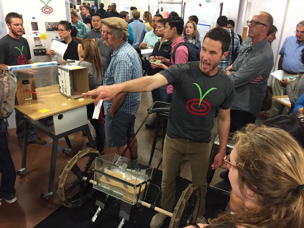 Stanford MSx Program (@stanfordmsx) on Twitter photo <a href="/JoshuaRomisher/">Joshua Romisher</a> shows off the prototype for Precise Rice at <a href="/stanforddschool/">Stanford d.school</a> #Extreme demo day #MSx15 <a href="/StanfordBiz/">StanfordGSB</a> <a href="/JoshuaRomisher/">Joshua Romisher</a> shows off the prototype for Precise Rice at <a href="/stanforddschool/">Stanford d.school</a> #Extreme demo day #MSx15 <a href="/StanfordBiz/">StanfordGSB</a>