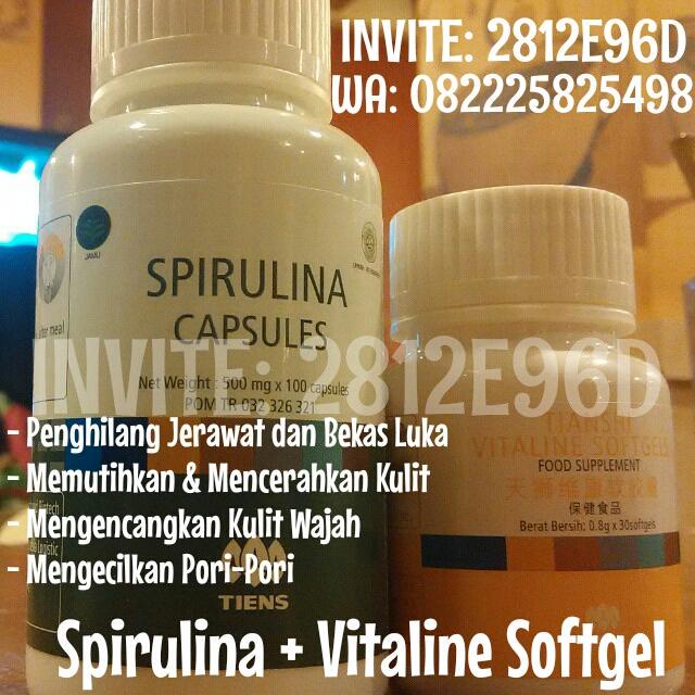 Spirulina + Vitaline.

Mau Jerawat Hilang Dlm Seminggu?
Mau Kulit Putih Bersih?
Tanpa Efek Samping

INVITE: 2812E96D
