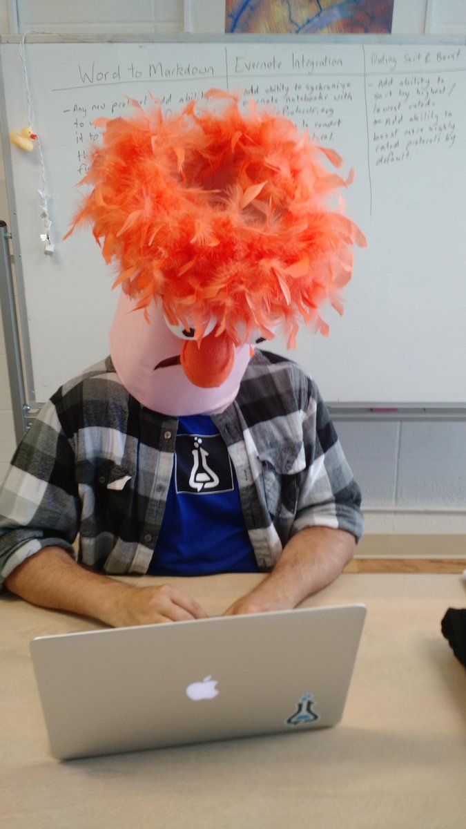 SProtocolsOrg's tweet image. Good progress made today by the team @ScienceExchange on the first day of the @MozillaScience #mozsprint.