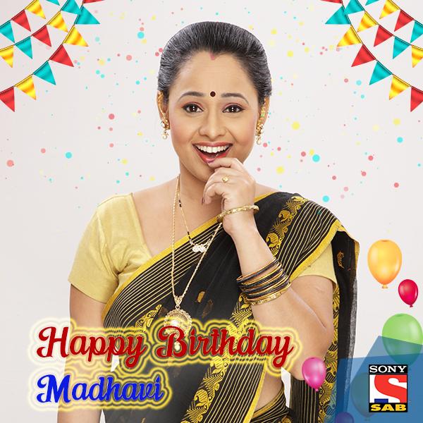 Happy Birthday Miss Achar Papad Madhavi Bhabhi Aka