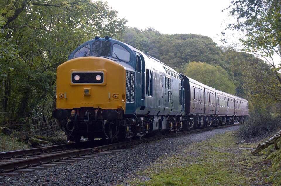 On Sunday 37 294 will be running on the diesel set #class37 #tractor #running #day