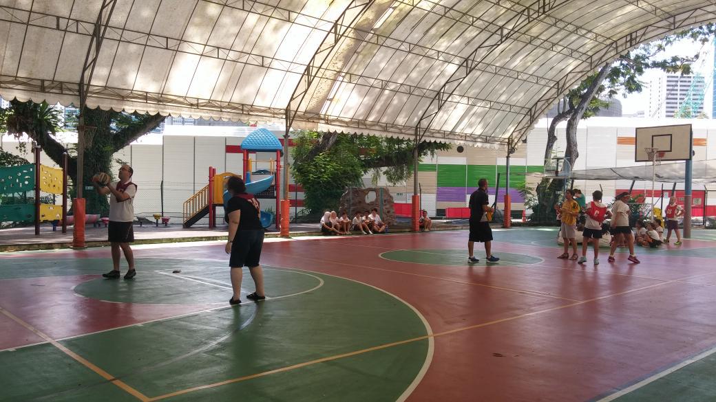 isspyp's tweet photo. Practicing for Teachers vs. Students Netball. http://t.co/oOqI4lUHVo