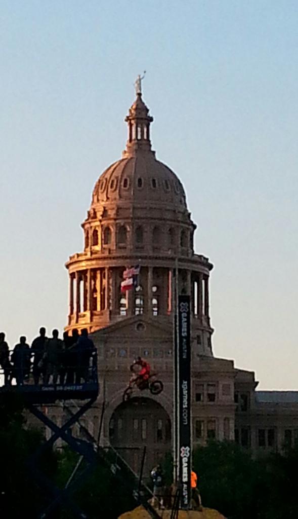 MichaelAusTx's tweet photo. @XGames @ESPN @circuitamericas @GoPro #MotoXStepUp #Governor @GregAbbott_TX #Congress #Austin #Texas #ATX @Rendawgfmx http://t.co/nHKZyKYrXk