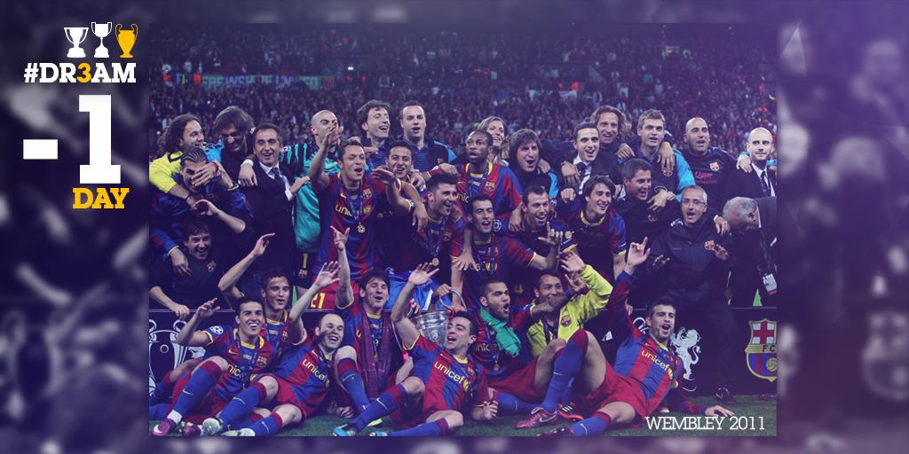 FCBarcelona's tweet photo. #DR3AM 1 day to kick off http://t.co/AfquclfhDc