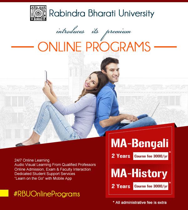 ICTenabledRBU's tweet photo. RBU Online Programs offers MA-Bengali &amp; MA-History.To Enroll today, Visit http://t.co/2oK3QnyDAY http://t.co/4BWjsF4hME