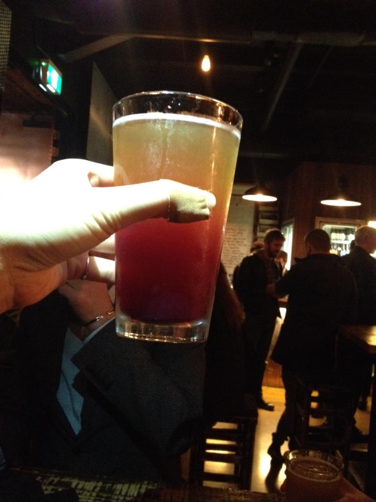 Boozebro's tweet photo. Here @16Tunnz for the @8wiredbrewing #hippyberliner launch...@claireysan @mucuslucas http://t.co/Fv3YX8Qnss