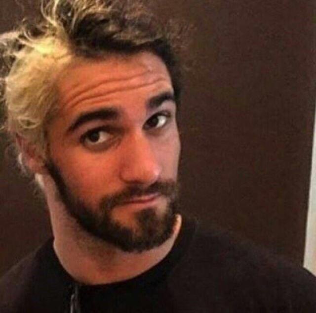 ThatGeekyTomboy's tweet image. @lonewolfmarah @WWERollins #ManBunLife #ReasonsWhyIFollowHisAcademy