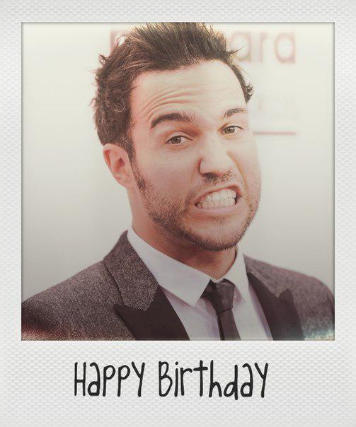Happy 36 th Birthday, Peter Wentz!!!       