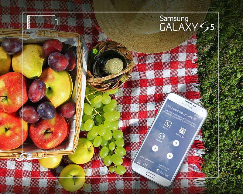 samsungmobileng's tweet photo. Out and about #SamsugNation? Just remember to turn on the #UltraPowerSavingMode and stay connected for longer http://t.co/2objmVH2eD