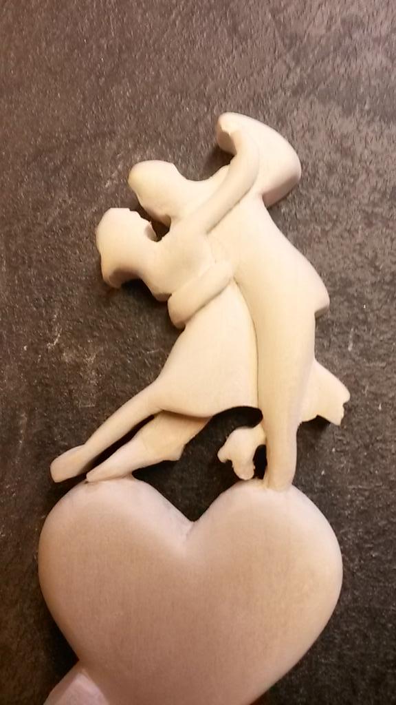 Dancer tidied and ready for finishing #StrictlyComeDancing #themedlovespoon