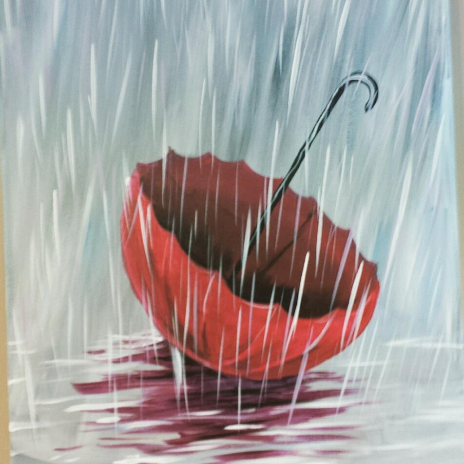 It's okay.   The rain makes everything green.