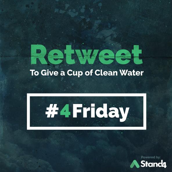 Stand4's tweet photo. People in Africa walk on average 3.7 miles to collect water. #4Friday http://t.co/0aYsx2ovzU