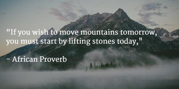 We are preparing to move mountains next season! We are determined to put lacrosse on the map!