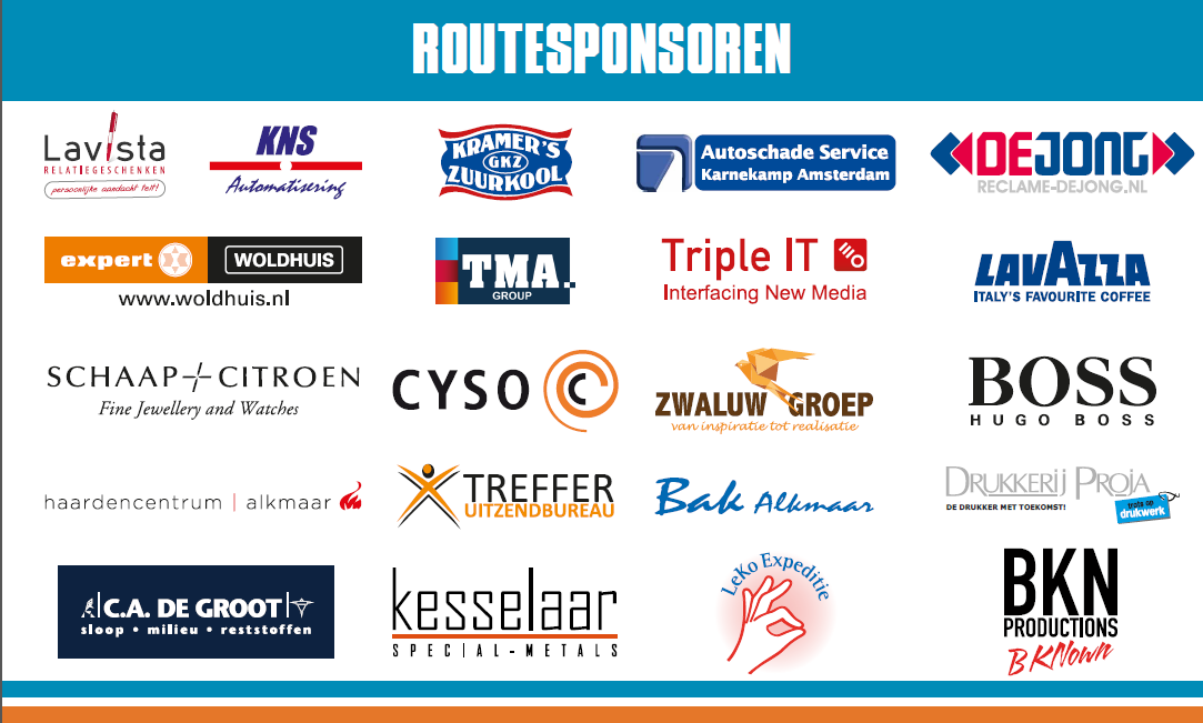 En dit zijn de route sponsoren die de JCI Challenge 2015 mogelijk maken. Ook hartelijk dank! jci-challenge.nu/nl/sponsoren-2…